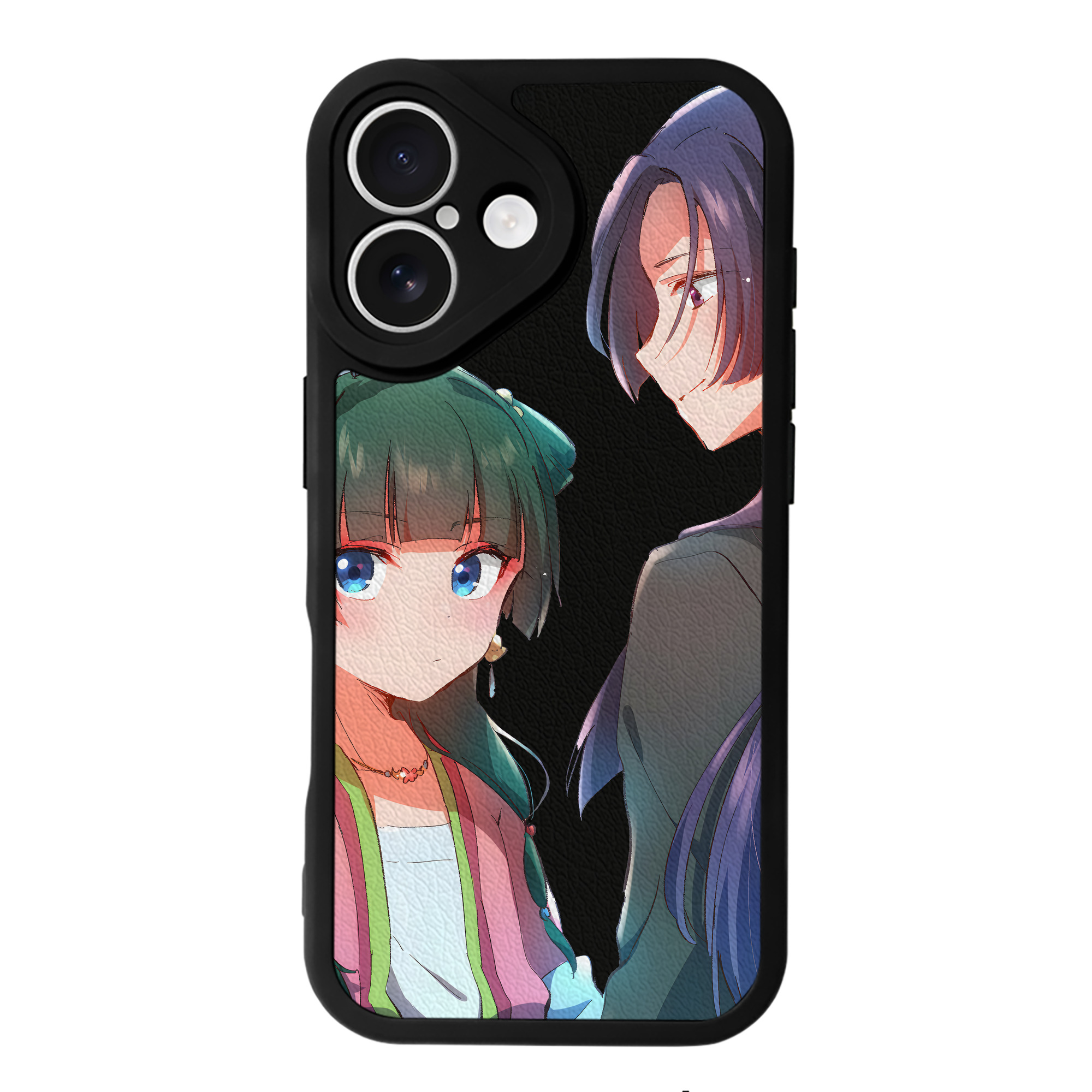 （画像用） 薬屋のひとりごと The Apothecary Diaries 【iPhone 16シリーズ対応】シリコンスマホケース（レザー調） 材質：シリコン